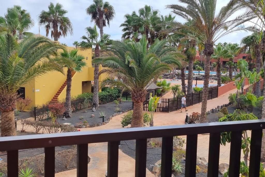 Appartamento Bouganville Con Terrazza E Piscina Corralejo Bagian luar foto